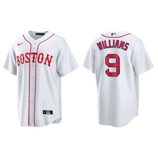 Ted Williams #9 Red Sox 2021 Patriots' Day Jersey White Replica