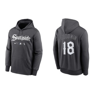Brian Goodwin #18 White Sox 2021 City Connect Hoodie Anthracite