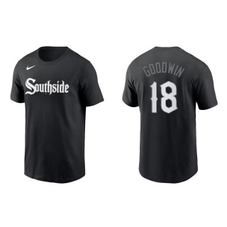 Brian Goodwin #18 White Sox 2021 City Connect T-Shirt Black