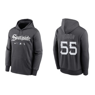 Carlos Rodon #55 White Sox 2021 City Connect Hoodie Anthracite