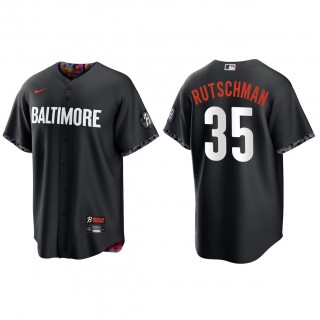 Adley Rutschman Baltimore Orioles Nike Black 2023 City Connect Replica Jersey
