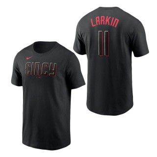Men's Cincinnati Reds Barry Larkin Nike 2023 City Connect Name & Number T-Shirt