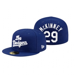 Los Angeles Dodgers Billy McKinney Royal 2021 City Connect 59FIFTY Hat