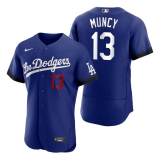 Los Angeles Dodgers Max Muncy Royal 2021 City Connect Authentic Jersey