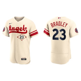 Archie Bradley Men's Los Angeles Angels Nike Cream 2022 City Connect Authentic Team Jersey