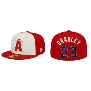 Archie Bradley Los Angeles Angels Red 2022 City Connect 59FIFTY Fitted Hat