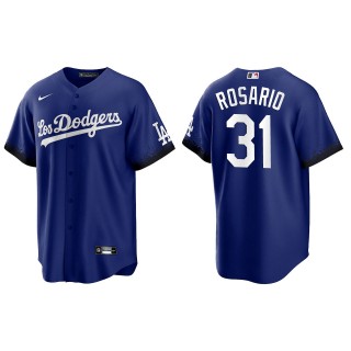 Los Angeles Dodgers Amed Rosario Royal City Connect Replica Jersey