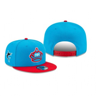 Marlins Blue Red 2021 City Connect 9FIFTY Snapback Hat
