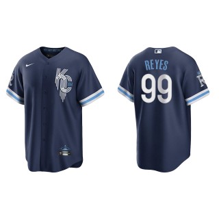 Franmil Reyes Navy City Connect Replica Jersey