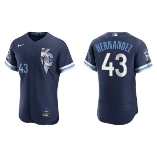 Carlos Hernandez Navy City Connect Authentic Jersey