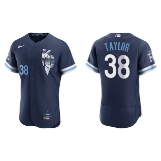 Josh Taylor Navy City Connect Authentic Jersey