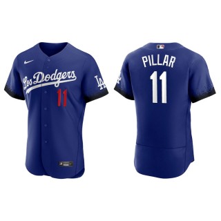 Dodgers Kevin Pillar Royal City Connect Authentic Jersey