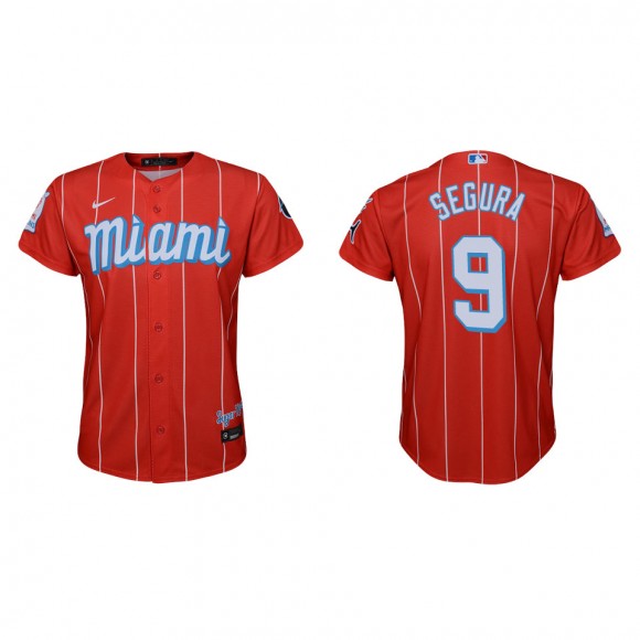 Youth Jean Segura Red City Connect Replica Jersey